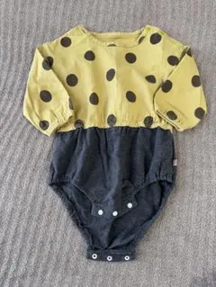 ドット柄ロンパース サイズ80