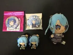 新品未使用 全3種セットホロライブ 寝そべりミニマスコット-星街すい