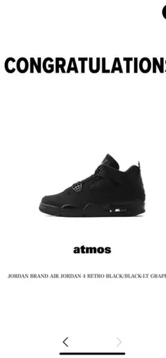 AIR JORDAN 4 RETRO black cat