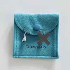 片方ティファニー ティアドロップ ピアス シルバー