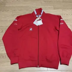 М*様 80s 90s アシックス　トラックジャケット　赤　ジャージ　メンズ　S