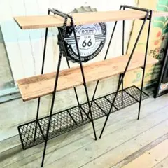 アイアンシェルフ アイアンラック 多肉植物 棚 什器 キャンプ 収納