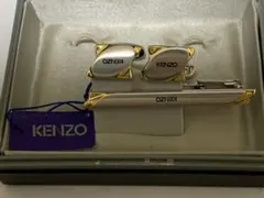 未使用　KENZO（ケンゾー）　ネクタイピンとカフスセット　定価:¥10000