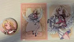 ダンガンロンパ 赤松楓 天使と悪魔 ブロマイドセット&缶バッジ