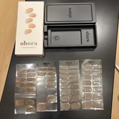 ohora ネイルシール 3シートセット ヌード系