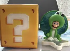 ハッピーセット　スーパーマリオ ギャラクシー　カエル　ルイージ 　フィギュア