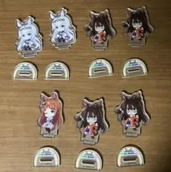 ウマ娘 アクリルスタンド 7個セット