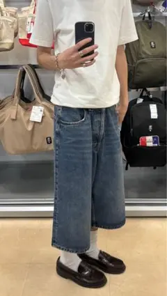 ZARA デニムショーツ　ジョーツ　44 ショーツのサムネイル