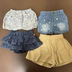 80 ショートパンツ　女の子　まとめ売り