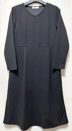 値下げ！IEDIT Vネック ワンピース フォーマル 低身長 卒園 卒業