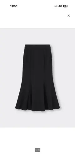 カットソーロングマーメイドスカート