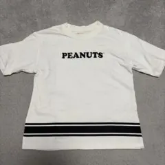 coen×PEANUTS ⭐︎ スヌーピー キッズTシャツ ホワイト　120のサムネイル