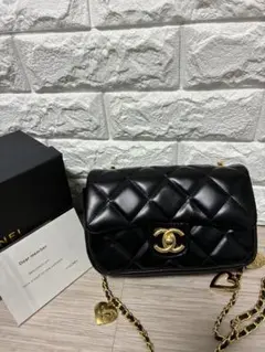 ショルダーバッグ/ハートチェーン　ノベルティ