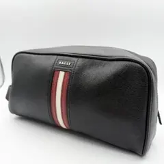 【美品】BALLY セカンドバッグ トレインスポッティング レザー ブラック