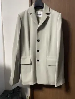 JIL SANDER テーラードジャケット ホワイト JIL SANDER ホワイト テーラードジャケット
