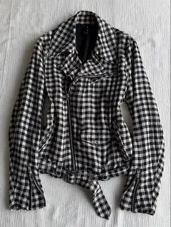 常田大希着用 Juha CHECK RAGLAN BOMBER JACKET - メルカリ