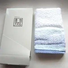 【新品未使用】日本製泉州タオル フェイスタオル ギフトボックス入り