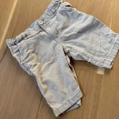 プチバトー　PETIT BATEAU ストライプ ハーフパンツ 110cm