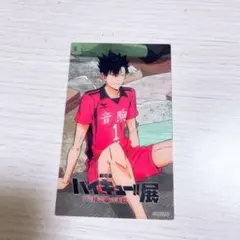 ハイキュー ゴミ捨て場の決戦展 黒尾鉄朗 入場特典 クリアカード