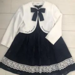 120 フォーマルワンピース セレモニースーツ　入学式　卒園式　式服　結婚式