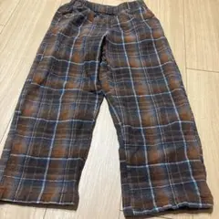 GREEN LABEL RELAXING チェック柄パンツ 130