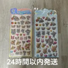 エンジェルブルー　ボンボンドロップシール　3Dぷくぷくシール　2枚セット