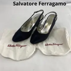 Salvatore Ferragamo フェラガモ パンプス 22㎝ ブラック