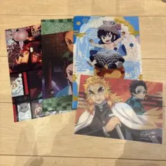 鬼滅の刃 クリアファイル 下敷き セット 銀だこ くら寿司