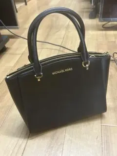MICHAEL KORS ブラック ハンドバッグ　現状保管品