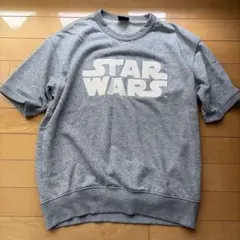 GU STAR WARS 半袖スウェット グレー Mサイズのサムネイル