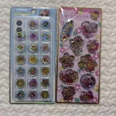 【正規品】日焼けキティ ウォーターシール おはじきシール サンリオ