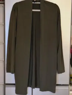 【セール値下】Talbots オリーブグリーン カーディガン L
