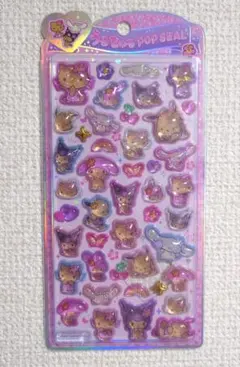 正規品　うるちゅるポップシール サンリオキャラクターズ 日焼けデザイン