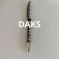 ◆DAKS　ボールペン　黒　チェック柄　ダックス◆のサムネイル