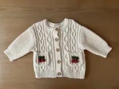 futafutaカーディガン 80cm さくらんぼ