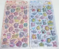 正規品　2枚　サンリオキャラクターズ　うるちゅるポップシール　ボンボンドロップ