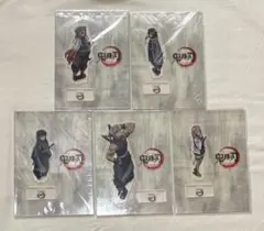 鬼滅の刃 アクリルスタンド 柱合会議 煉獄 伊黒 無一郎 宇髄 蜜璃 5点セット