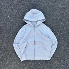 ボーダー ジップパーカー