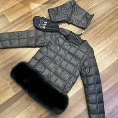 TAIONEXTRA タイオン エクストラダウンジャケットフォックスファーM