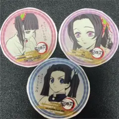 鬼滅 ufotable 過去コースター柄ステッカー カナエ カナヲ アオイ