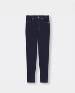 GU スキニーデニム 221-297084 ダークブルー ジーパン ジーンズ