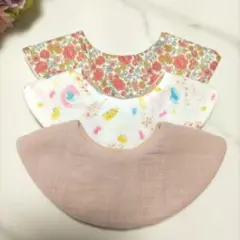 No.８-ハンドメイドスタイ3枚セット♪『訳あり』