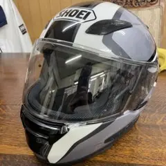 JIS 当時物 SHOEI フルフェイスヘルメット ブラック/シルバー - メルカリ