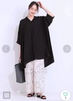 SHOO LA RUE スキッパーチュニックワンピース