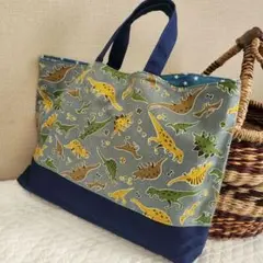 《即購入可》恐竜柄替えレッスンバッグ 入園入学セット