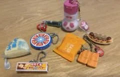 ガチャ セット まとめ売り 食品ミニチュアキーホルダーセット