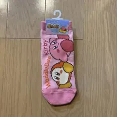 【新品匿名】星のカービィ 靴下　23-25cm スニーカーソックス 3種のサムネイル