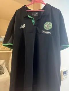 New Balance Celtic FC ポロシャツ ブラック上下セットのサムネイル