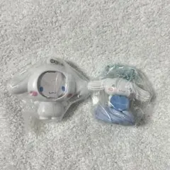 サンリオ　シナモンロール　フォトフレームマスコット　ホイップクリーム　新品