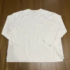 【BIGサイズ！】Levi's ホワイト ロングスリーブ Tシャツ